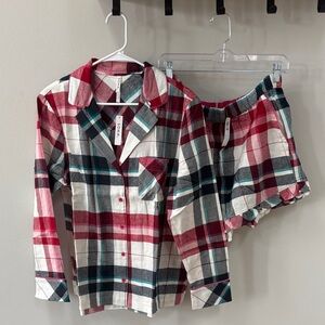 Soma Plaid Pajama Set